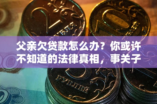 北京父亲欠贷款怎么办？你或许不知道的法律真相，事关子女未来