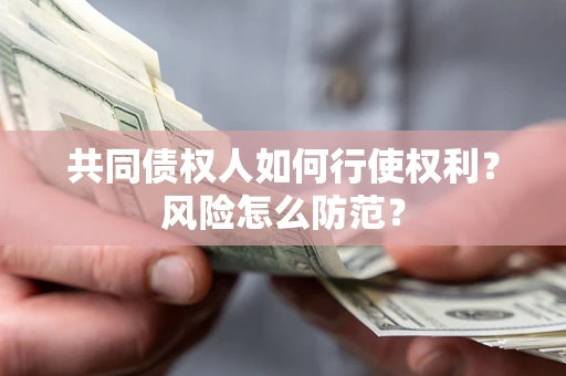 北京共同债权人如何行使权利？风险怎么防范？