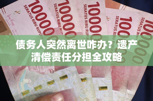 北京债务人突然离世咋办？遗产清偿责任分担全攻略