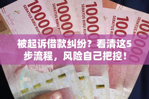 北京被起诉借款纠纷？看清这5步流程，风险自己把控！